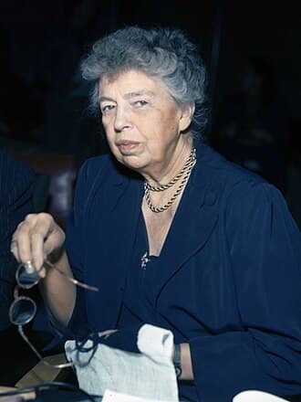 Eleanor Roosevelt at the United Nations, c. 1946